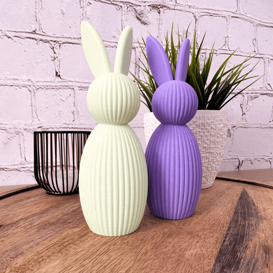 3D Osterhase „Minimal“ - 3D Druck Deko zu Ostern