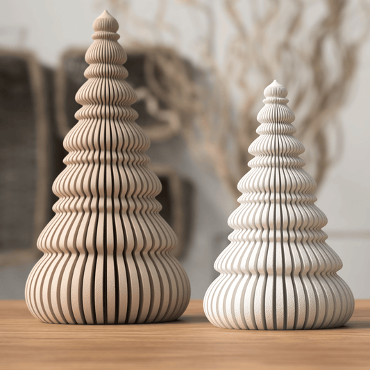 3D Weihnachtsbaum - Skandi Deko zu Weihnachten