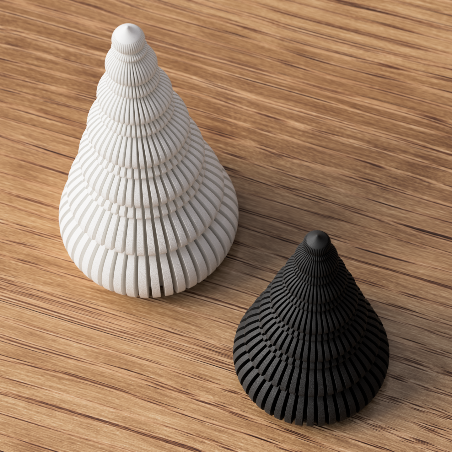 3D Weihnachtsbaum - Skandi Deko zu Weihnachten