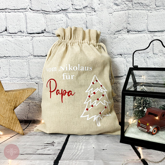 personalisiertes Nikolaussäckchen "Tannenbaum"