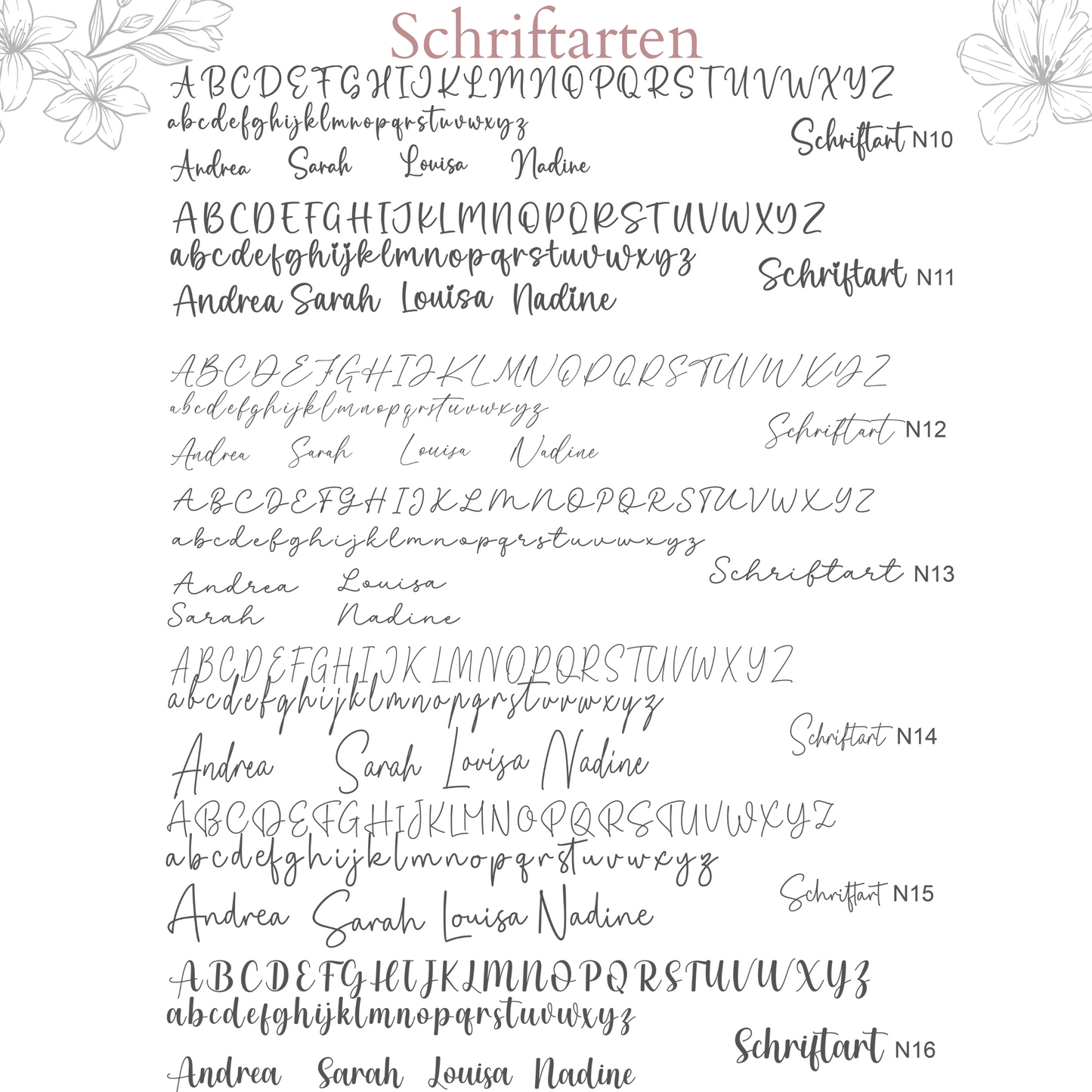 Kosmetiktasche personalisiert aus Filz Initiale + Namen (Herz)