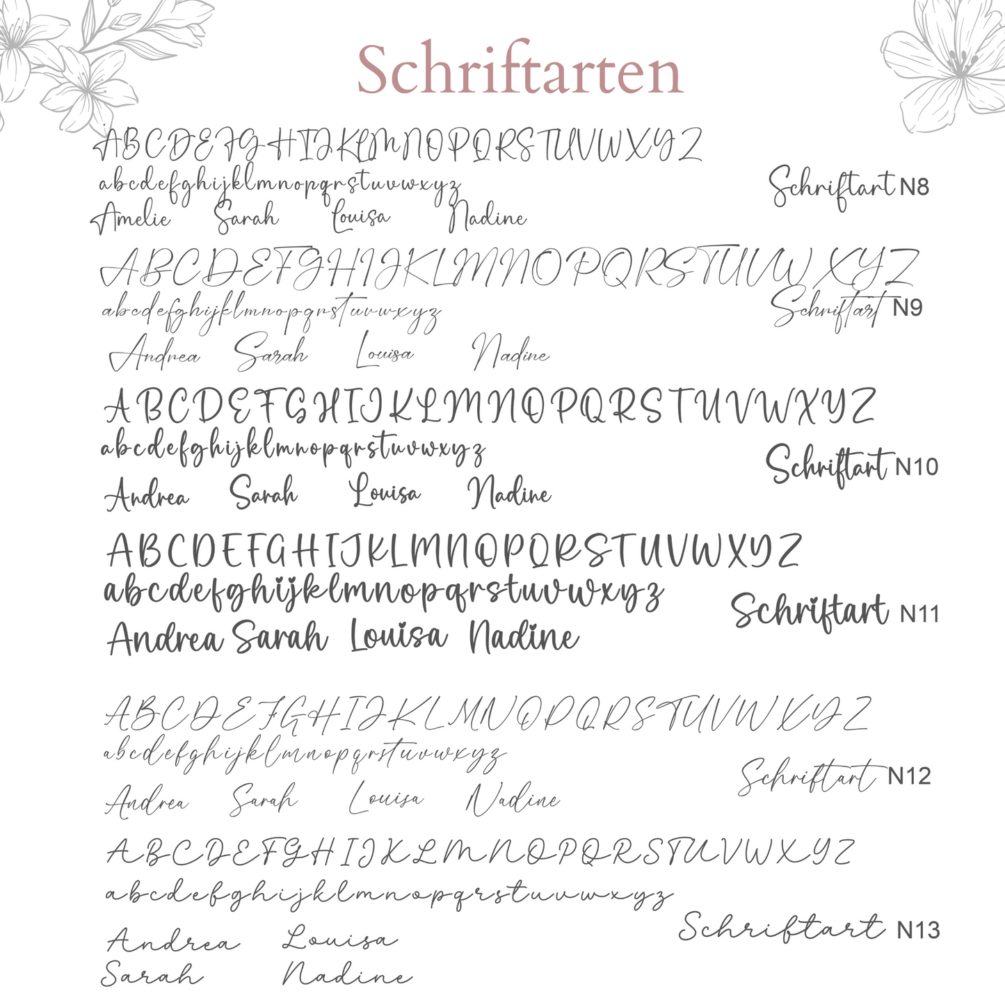 Personalisierte Kosmetiktasche aus Baumwolle Herz + Name