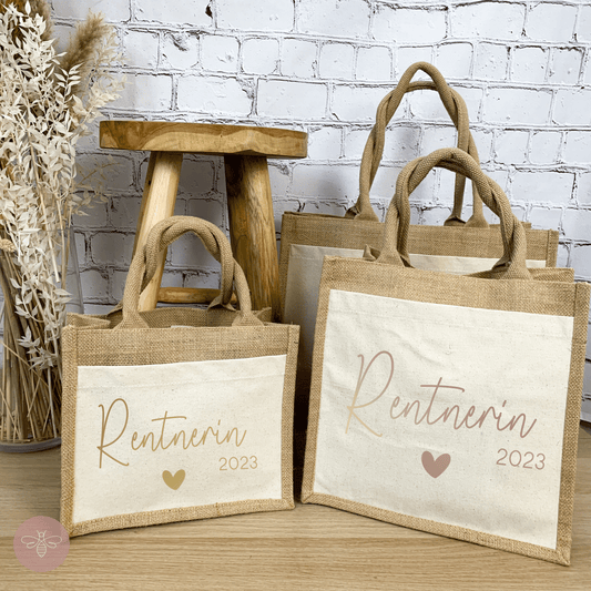 Jutetasche Rente 2023