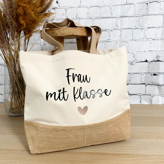 Lehrerin Tasche Frau mit Klasse