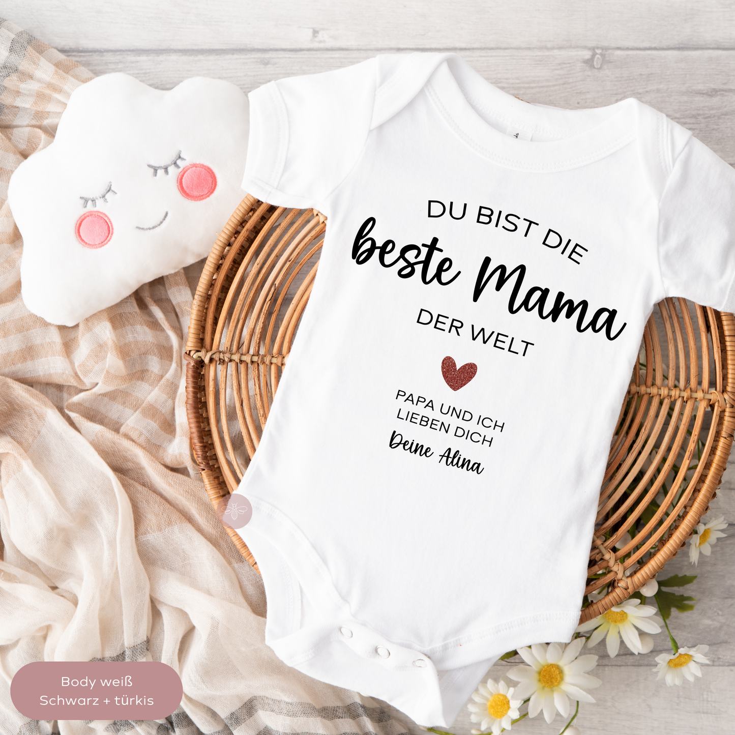 Babybody beste Mama: Eine liebevolles Geschenk für die beste Mama der Welt