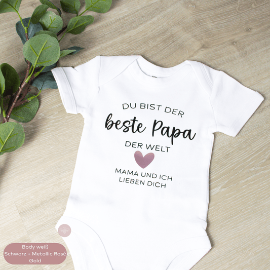 Babybody Du bist der beste Papa der Welt