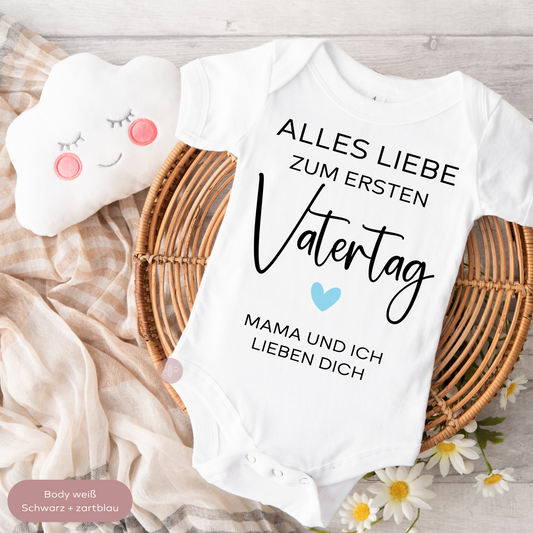 Babybody Alles Liebe zum ersten Vatertag
