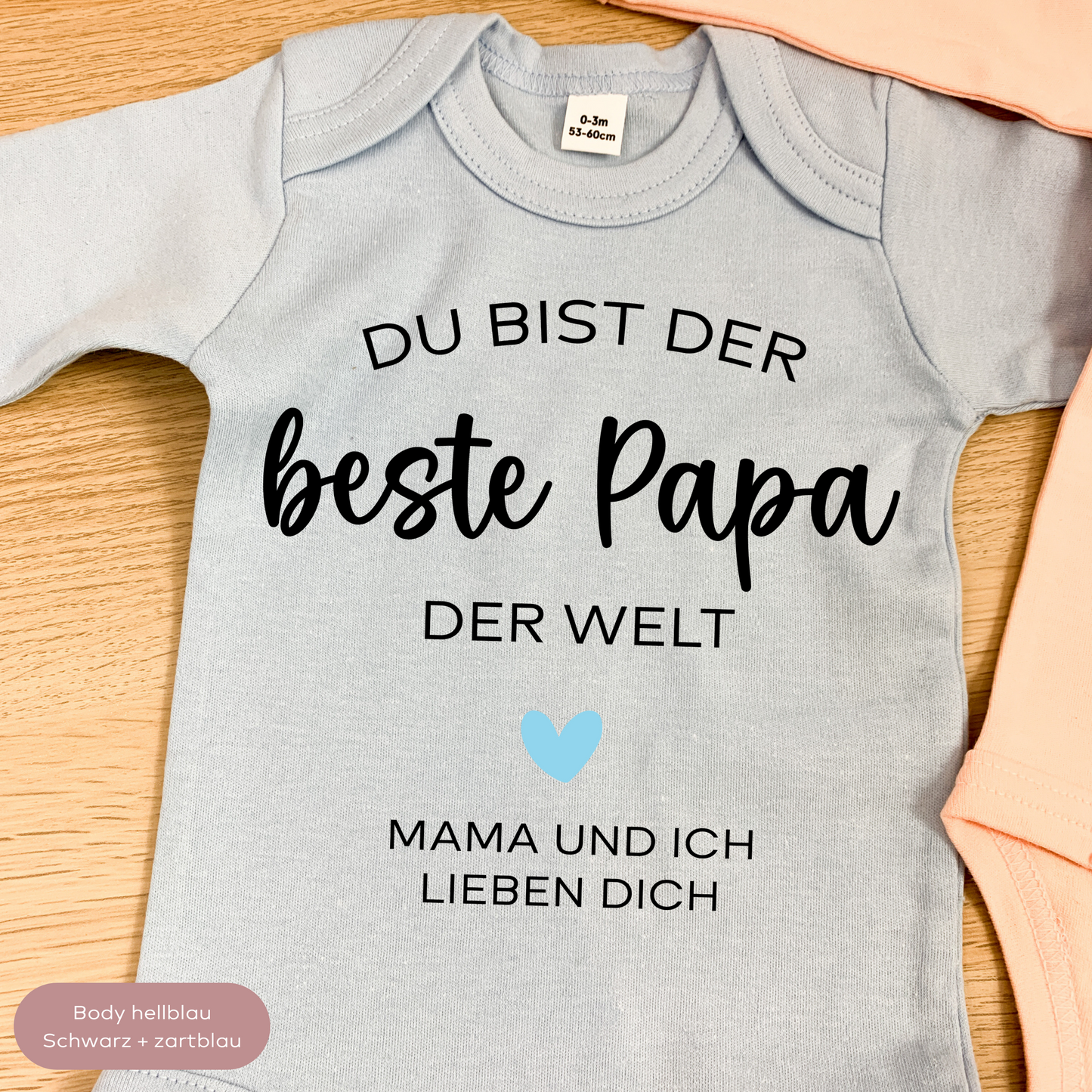 Babybody Du bist der beste Papa der Welt