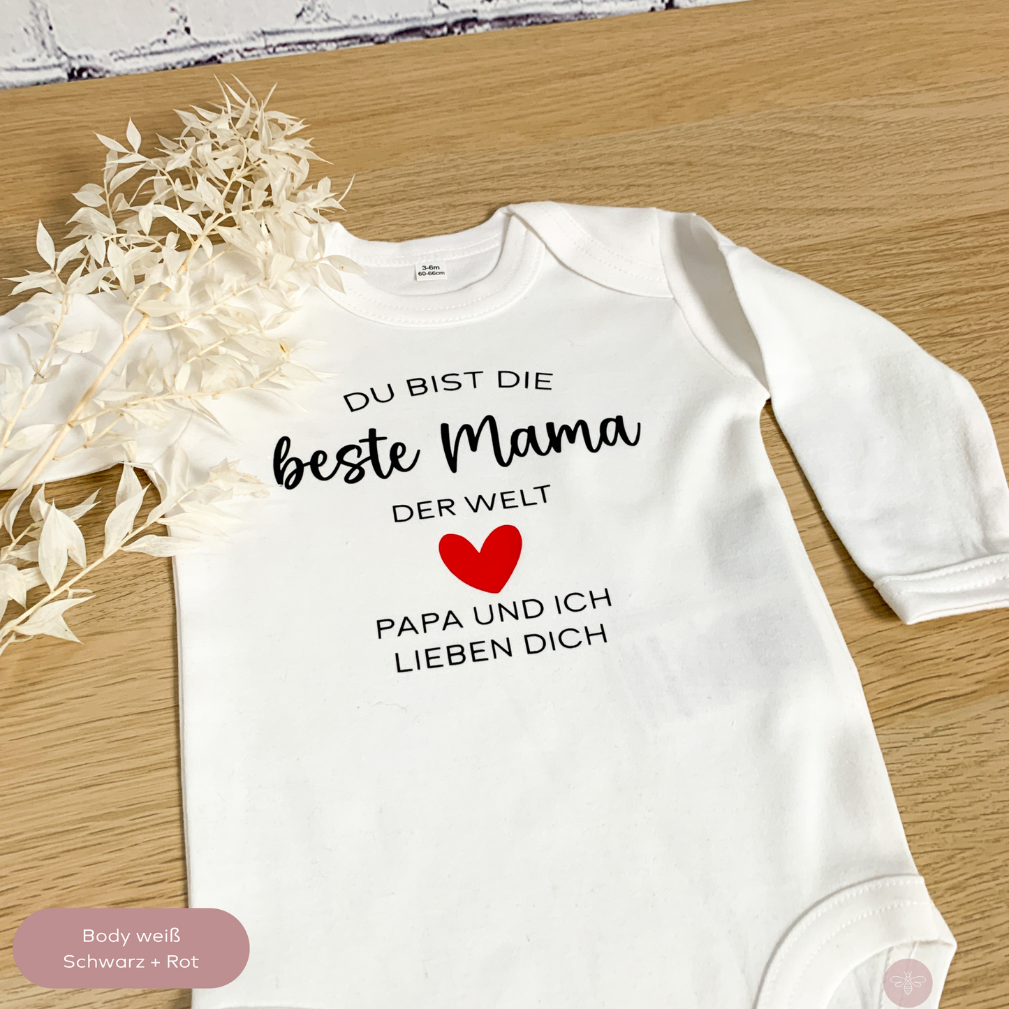 Babybody beste Mama: Eine liebevolles Geschenk für die beste Mama der Welt