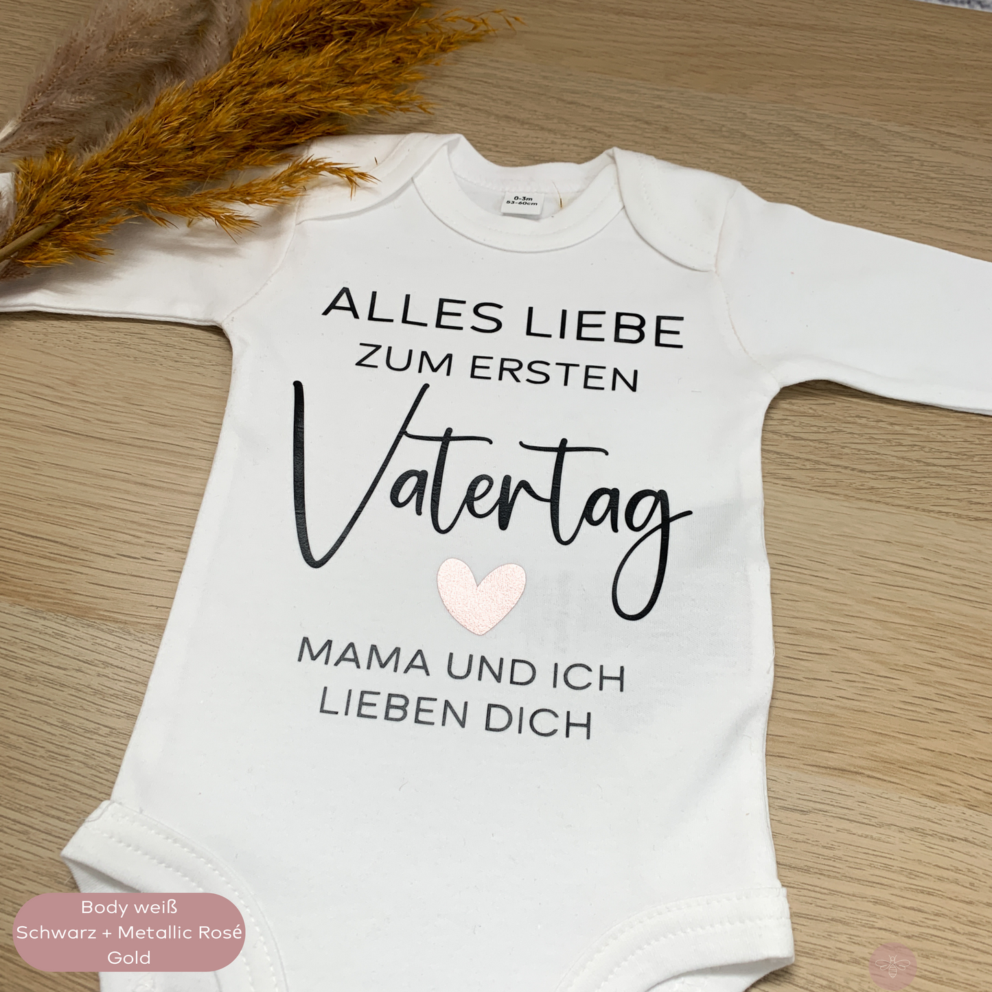Babybody Alles Liebe zum ersten Vatertag