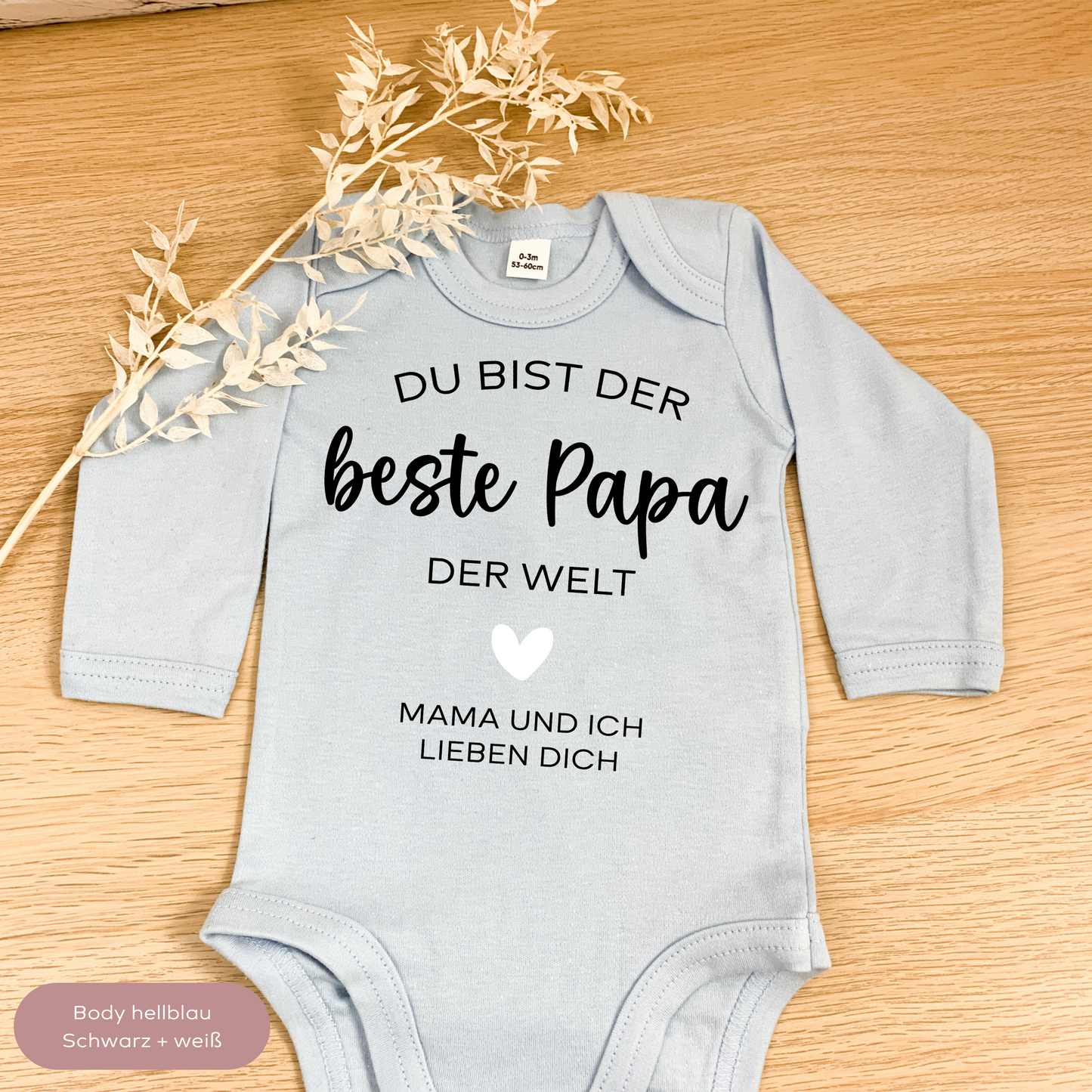 Babybody Du bist der beste Papa der Welt