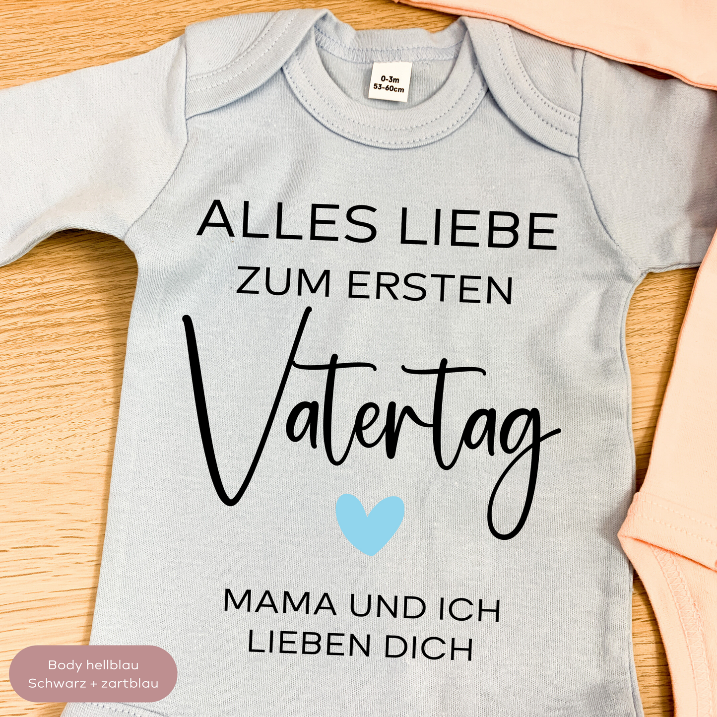 Babybody Alles Liebe zum ersten Vatertag
