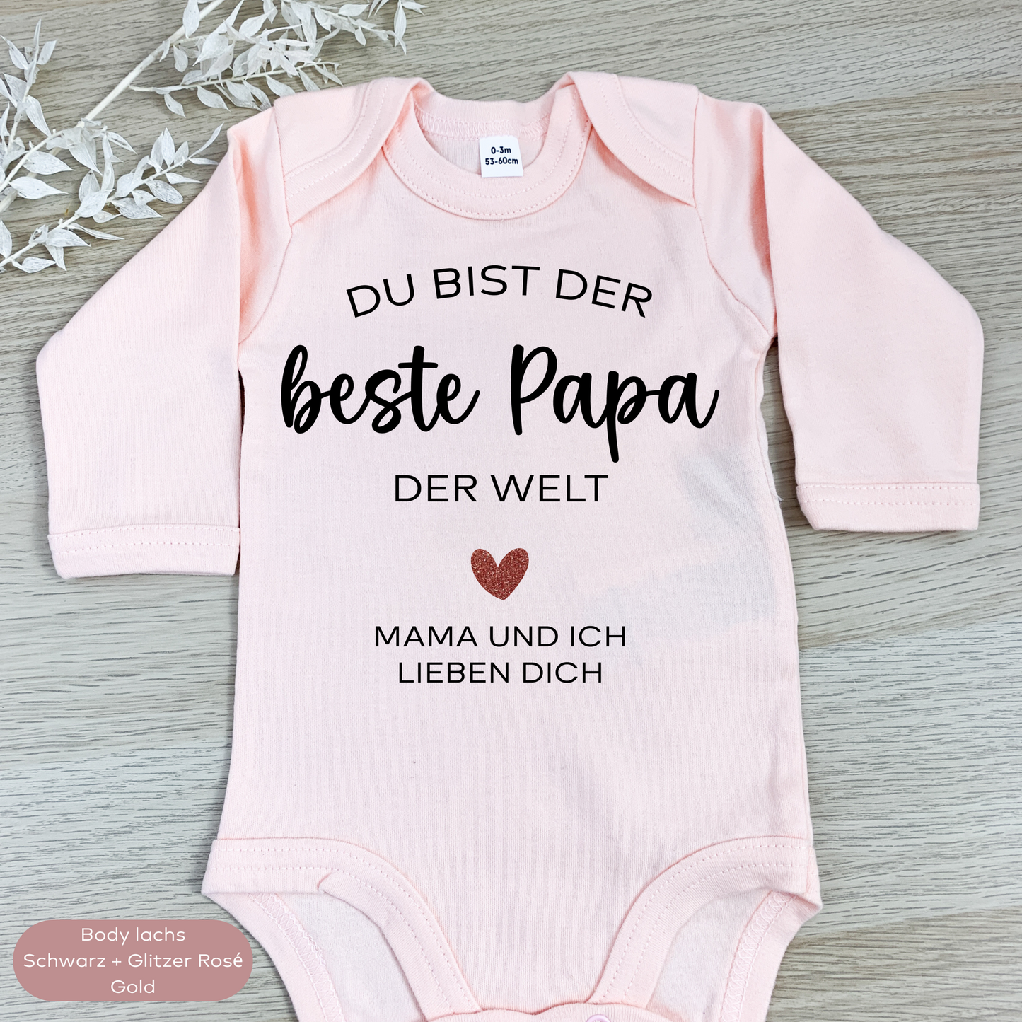 Babybody Du bist der beste Papa der Welt
