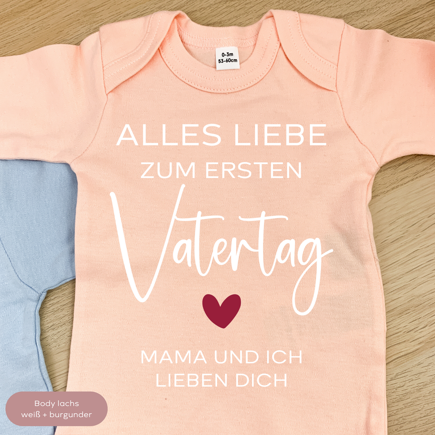 Babybody Alles Liebe zum ersten Vatertag