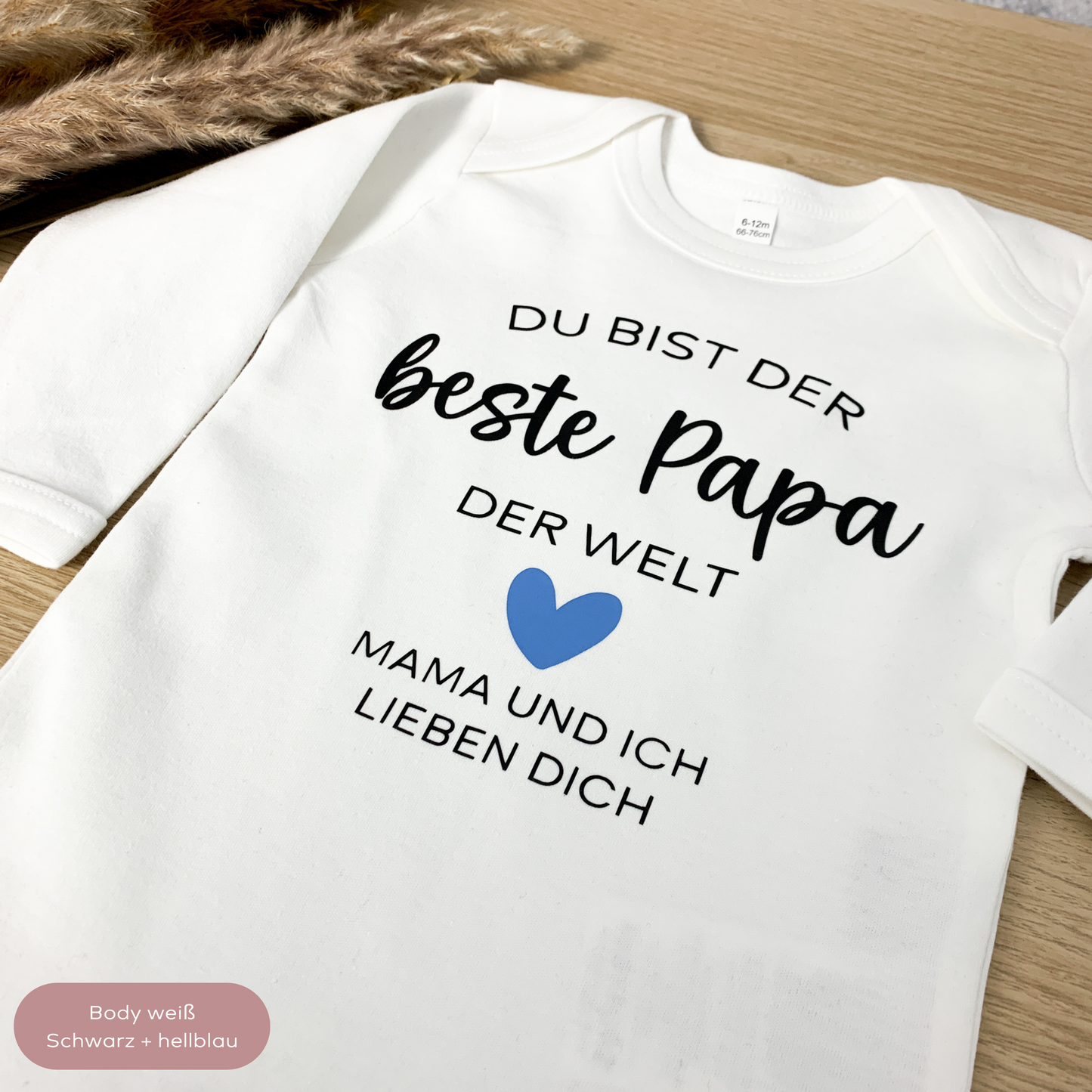 Babybody Du bist der beste Papa der Welt