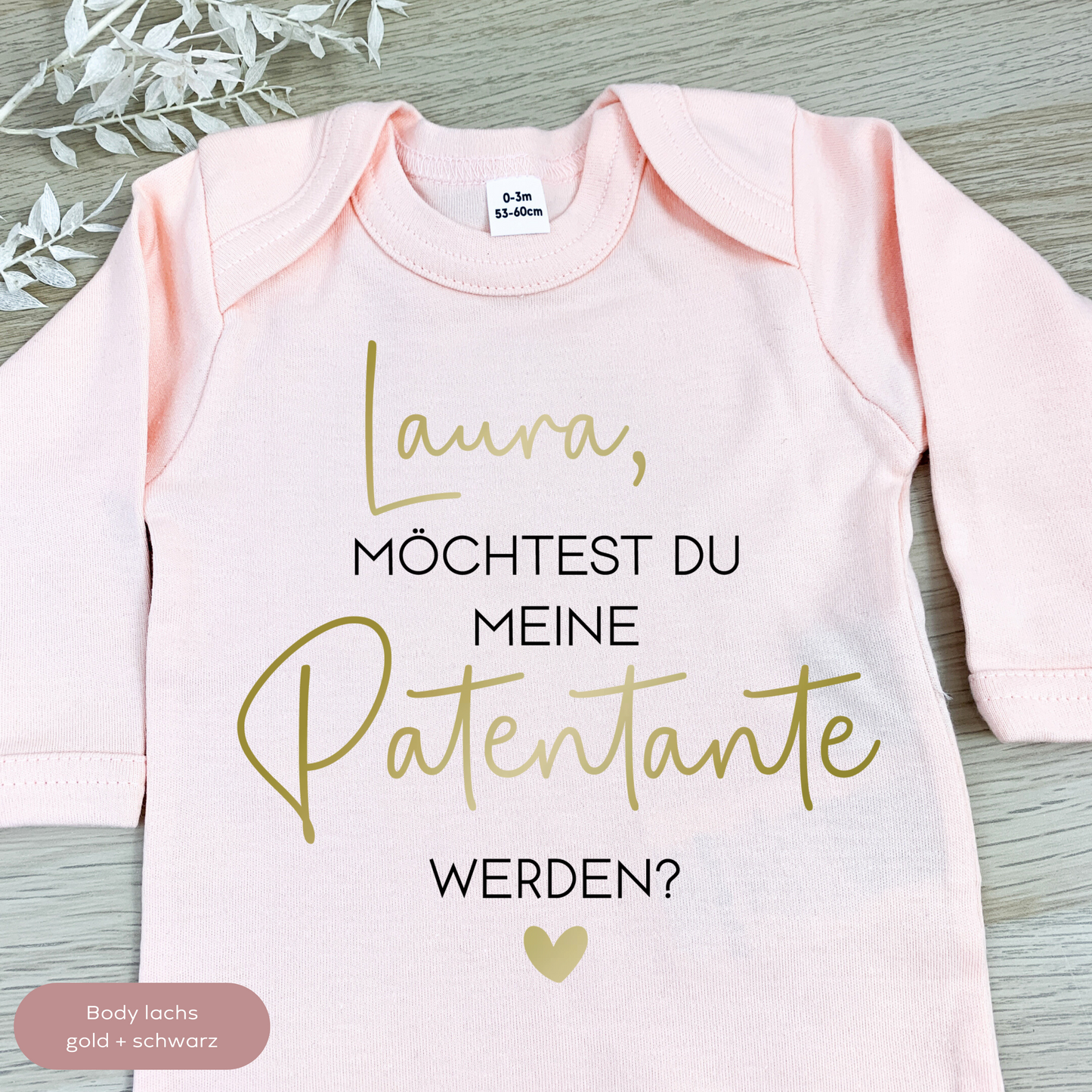 Babybody Patentante fragen