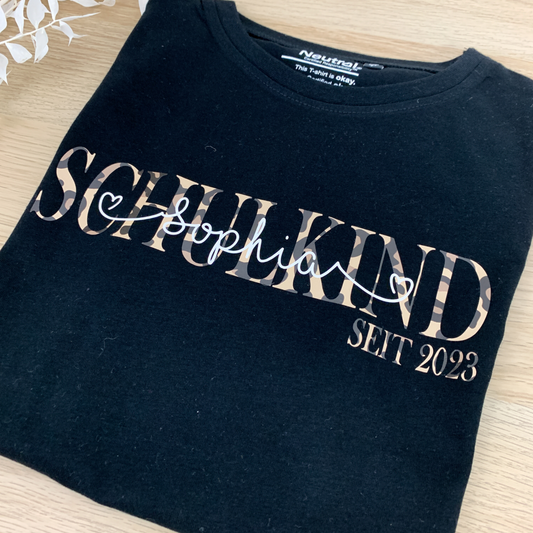 Kindershirt Schulkind