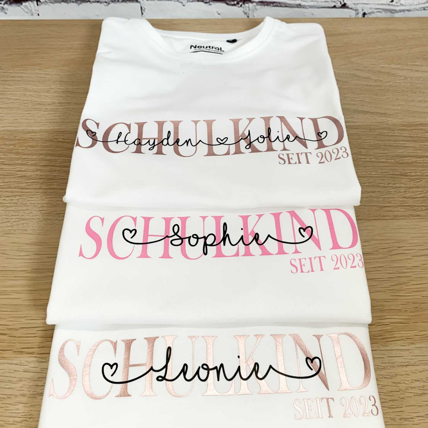 Kindershirt Schulkind