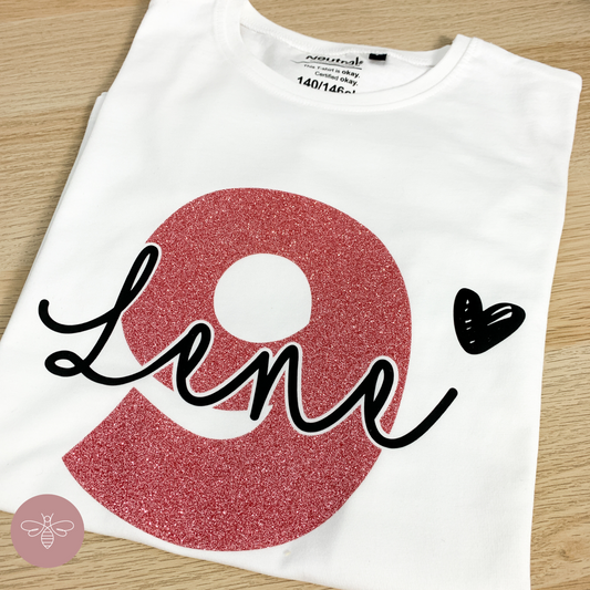 Kindershirt Geburtstag Zahl