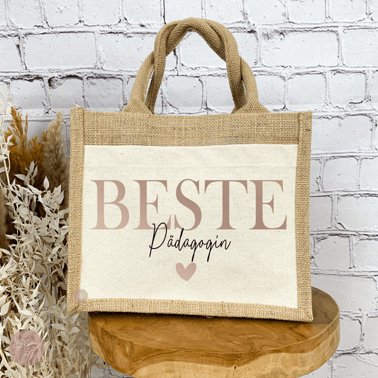 Jutetasche Beste Erzieherin