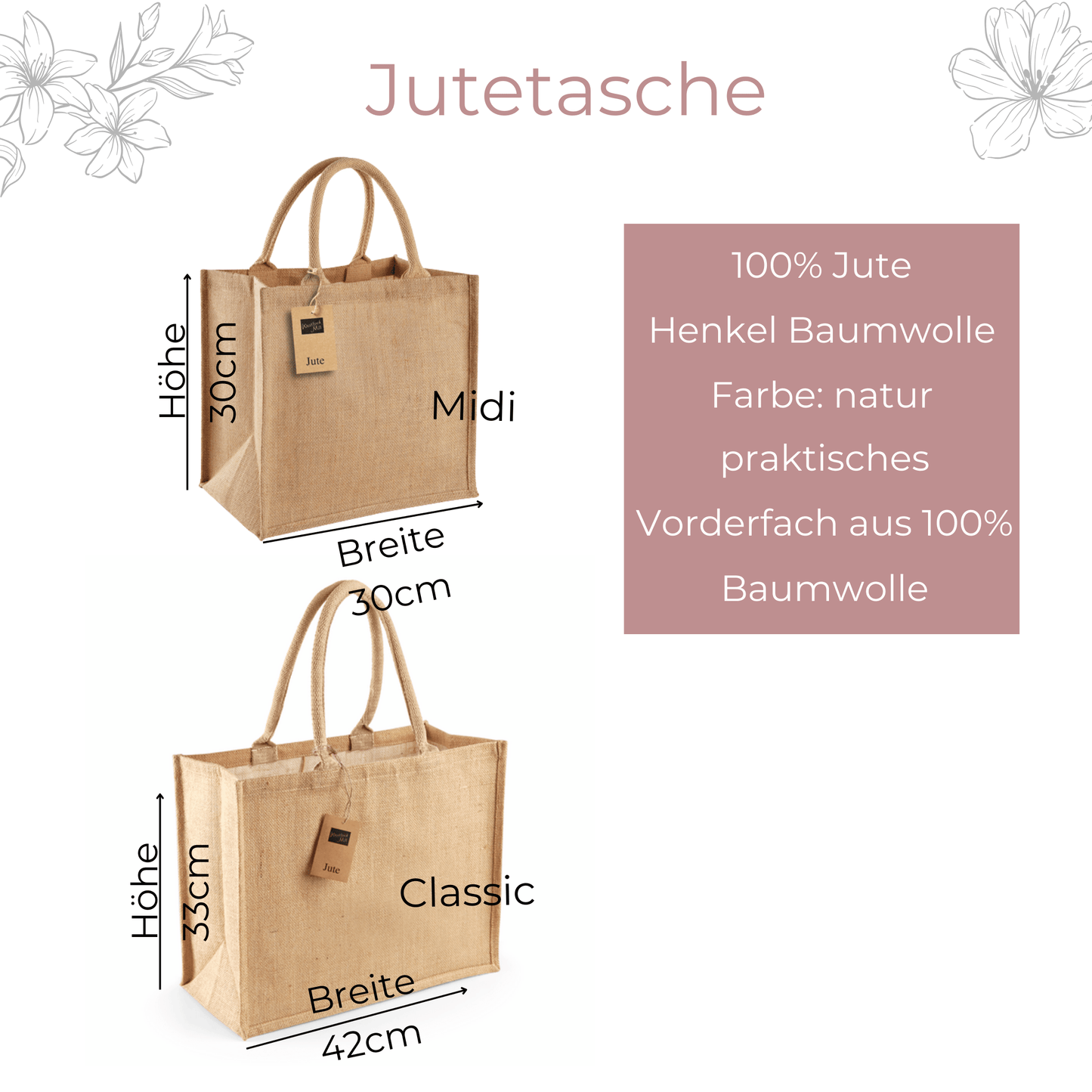 Jutetasche Lieblingskollegin