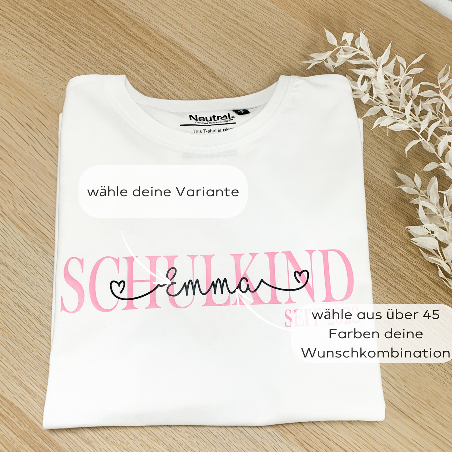 Kindershirt Schulkind