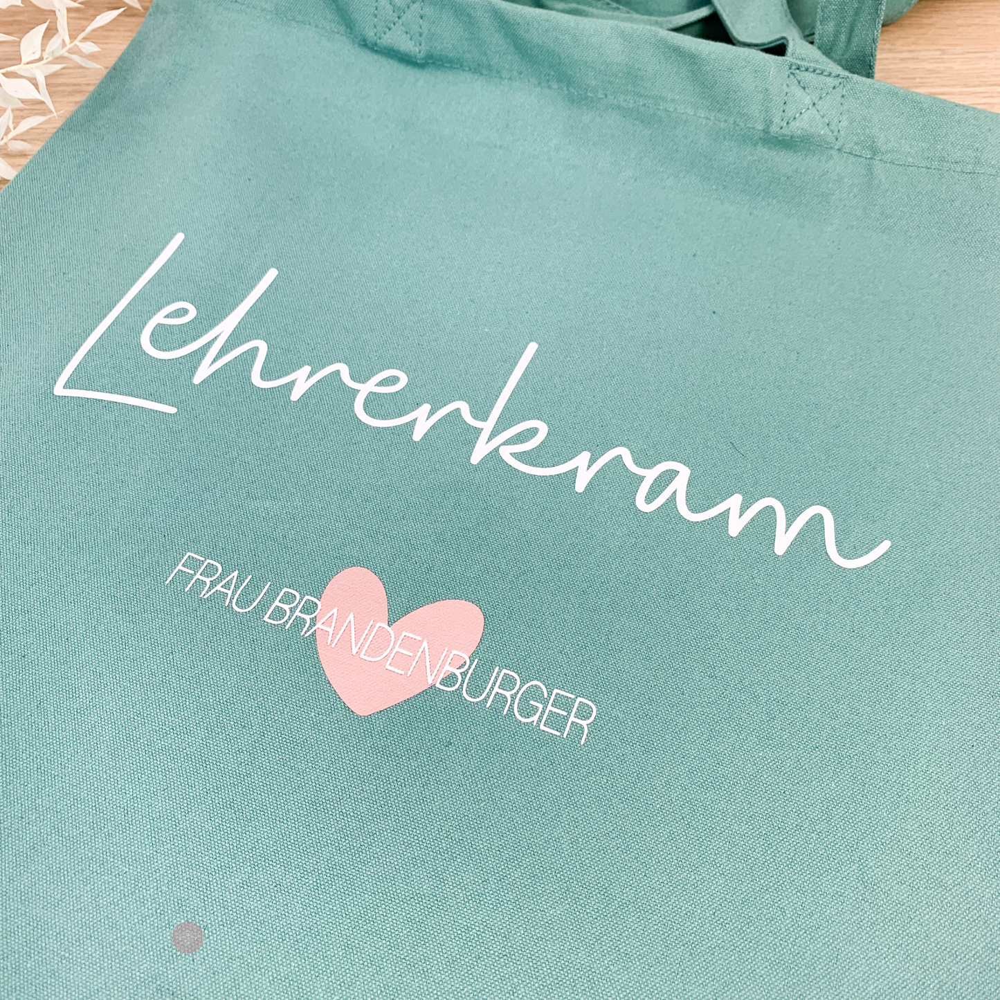 Baumwolltasche Lehrerkram