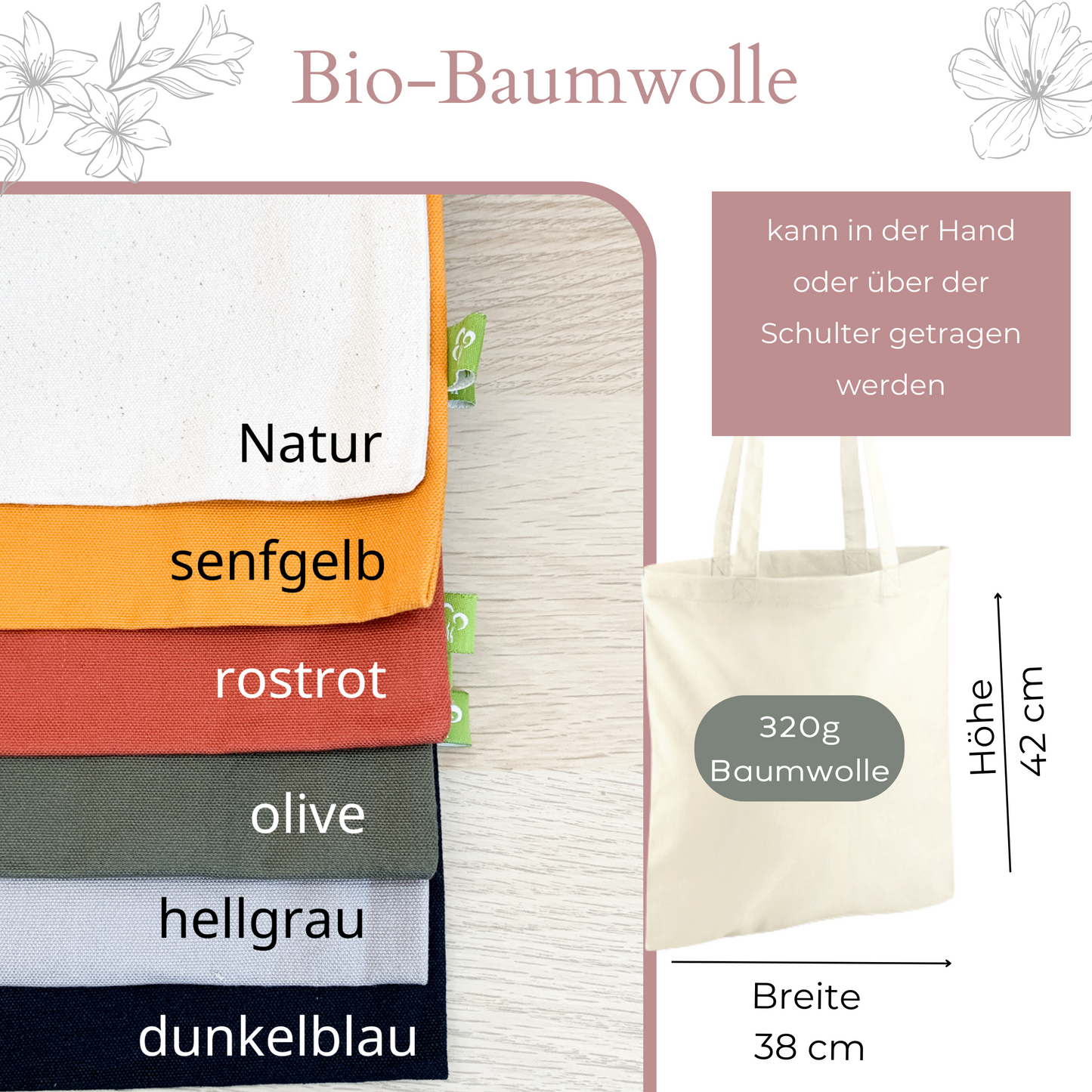 Baumwolltasche Mama Scrabble