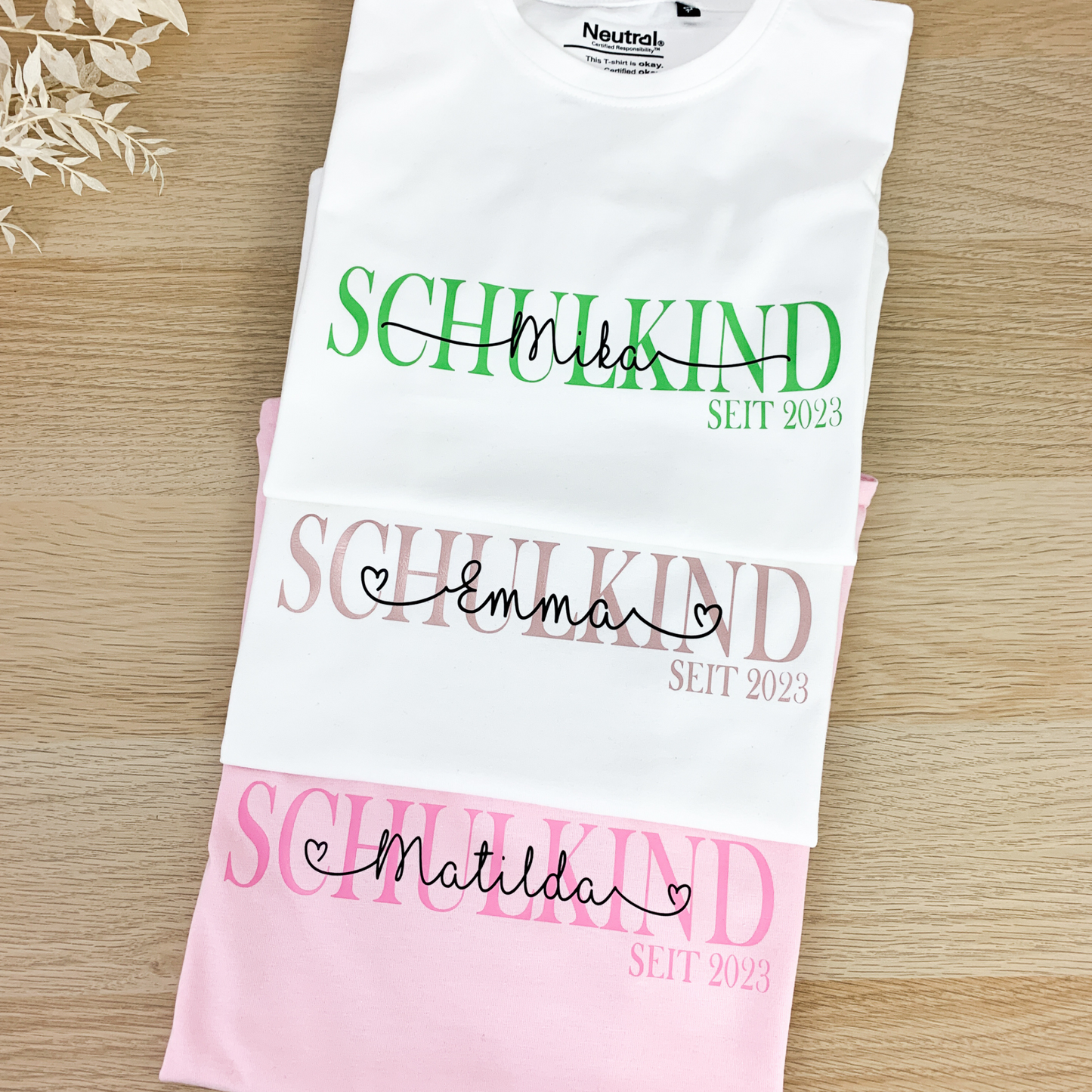 Kindershirt Schulkind