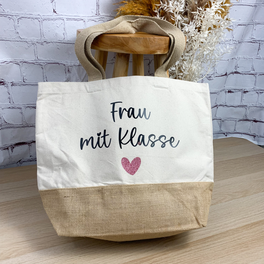 Lehrerin Tasche Frau mit Klasse