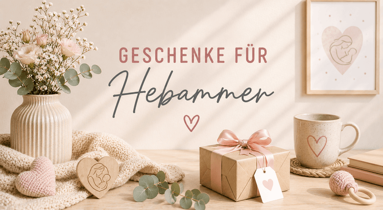 Personalisiertes Geschenk für die Hebamme