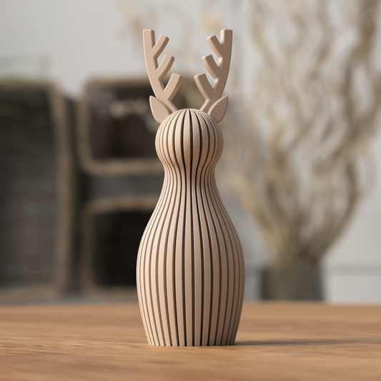 3D Rentier - Weihnachtsdeko für dein Zuhause