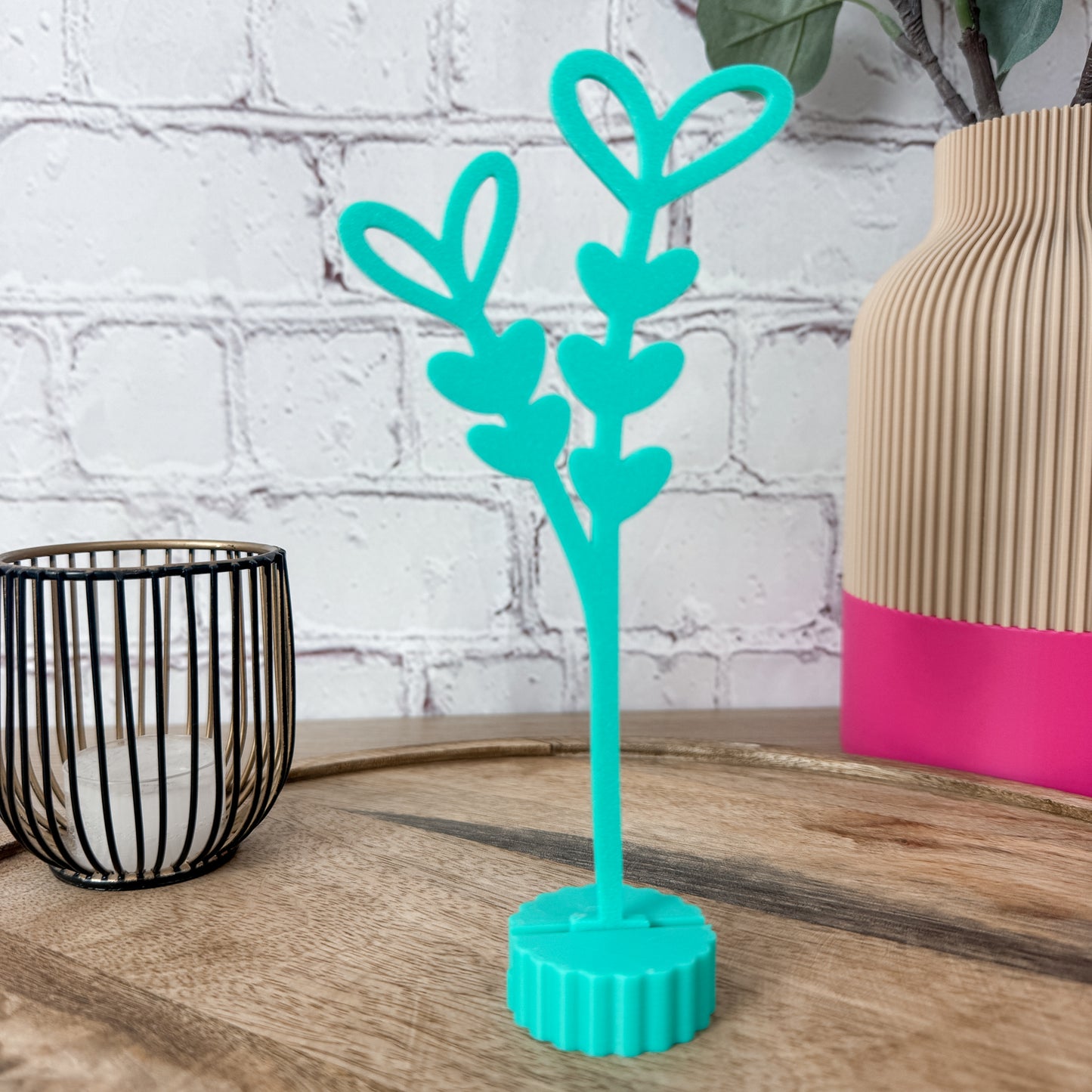 Moderne Blumendeko als 3D Druck