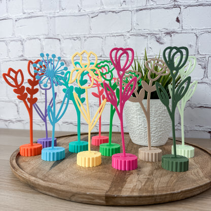 Moderne Blumendeko als 3D Druck