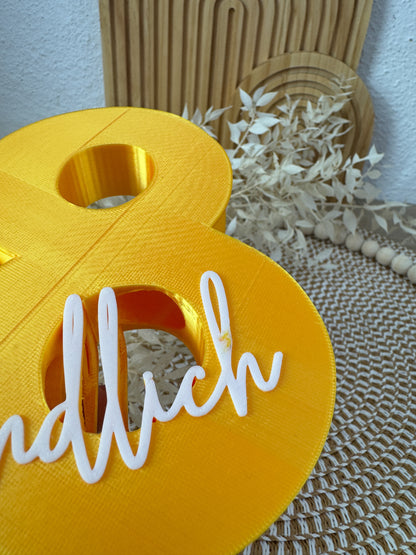 3D Geldgeschenk 18 Endlich Gold-Weiß – B-Ware