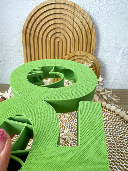 3D Geldgeschenk 50 Alles Gute Grün-Beige – B-Ware