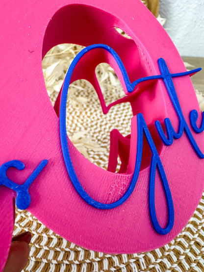 3D Geldgeschenk 50 Alles Gute Pink-Blau – B-Ware