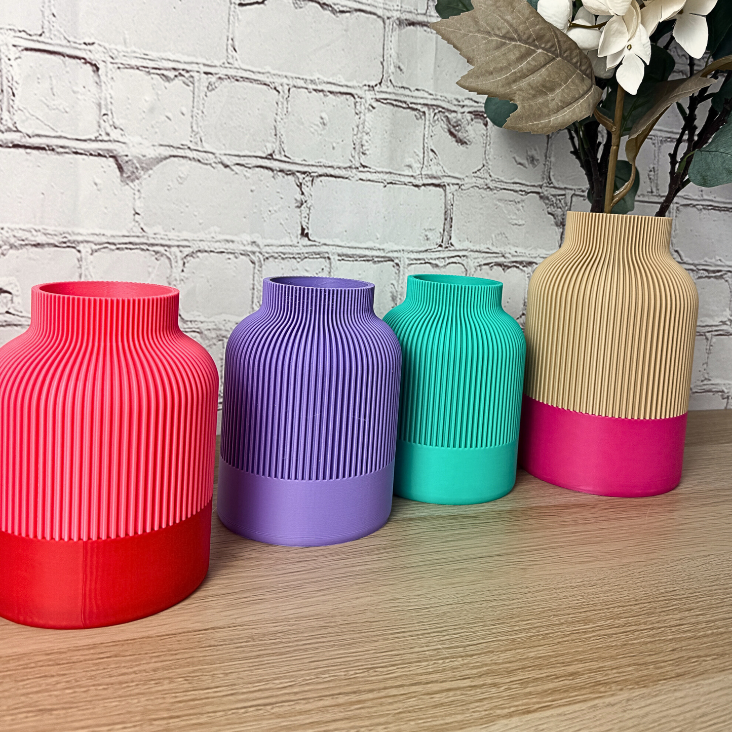 Moderne 3D Vase 12,5cm