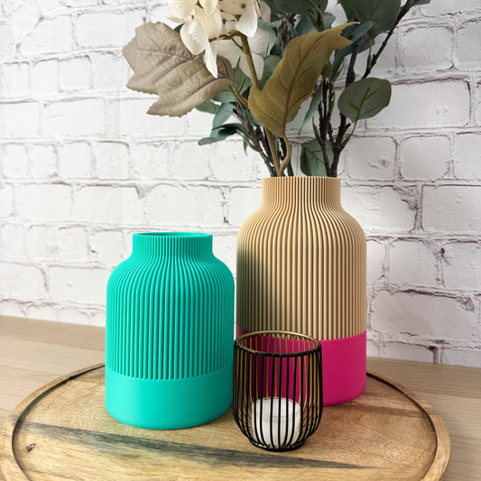 Moderne 3D Vase 22cm