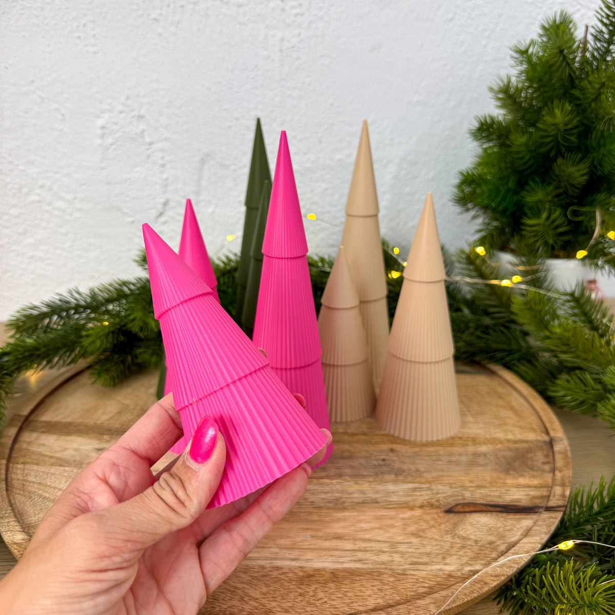 Weihnachtsdeko Baum, 3D Weihnachtsbaum aus PLA