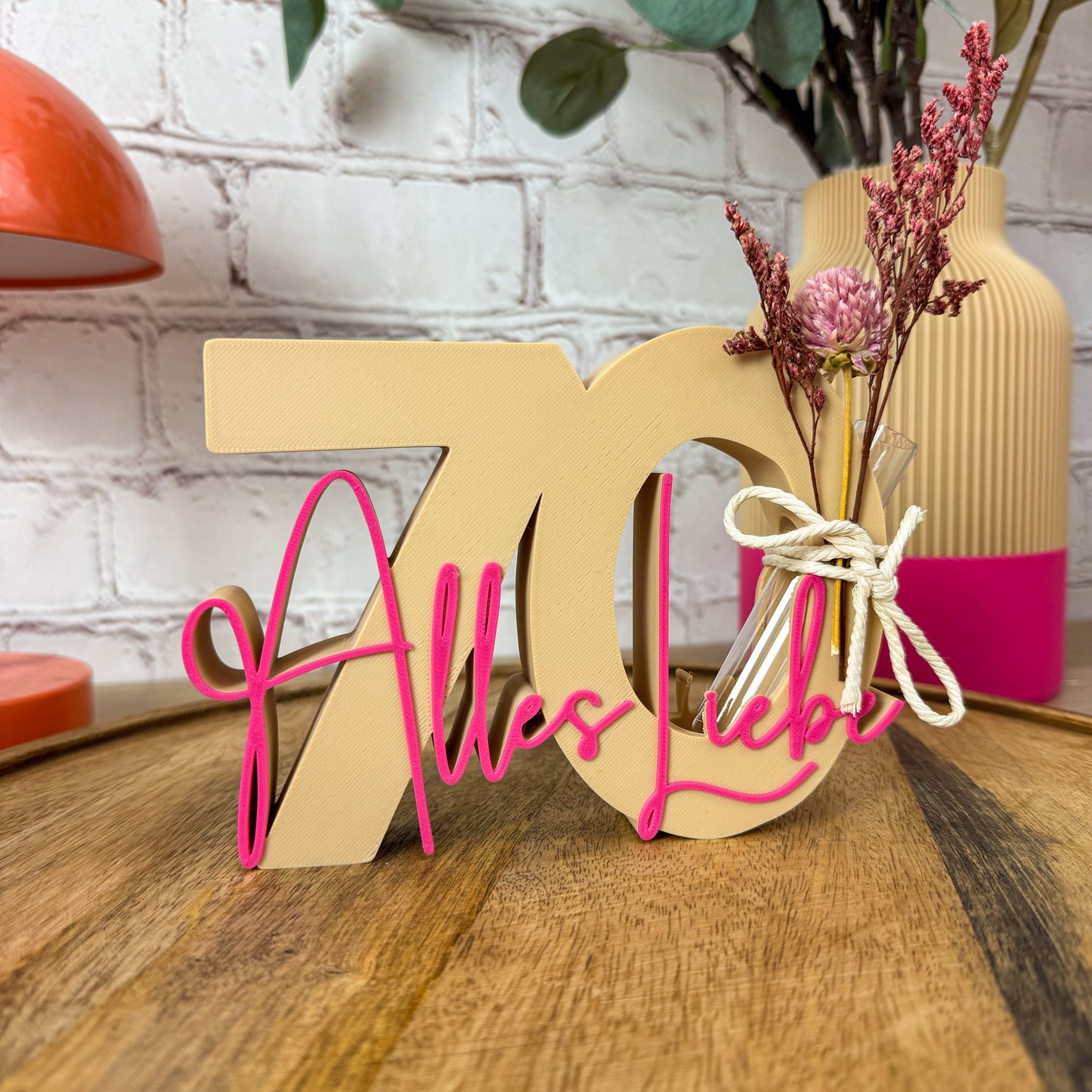 3D Geldgeschenk runder Geburtstag