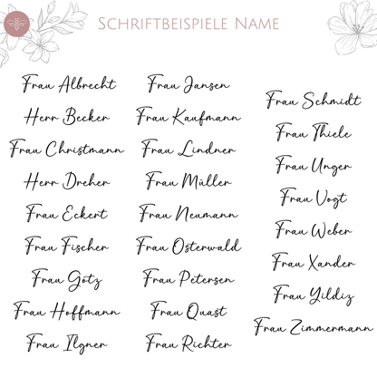 Jutetasche Lehrerin mit Herz