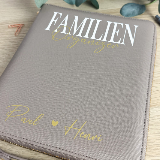 Familien Organizer Mappe – Dein Ordnungshelfer für unterwegs