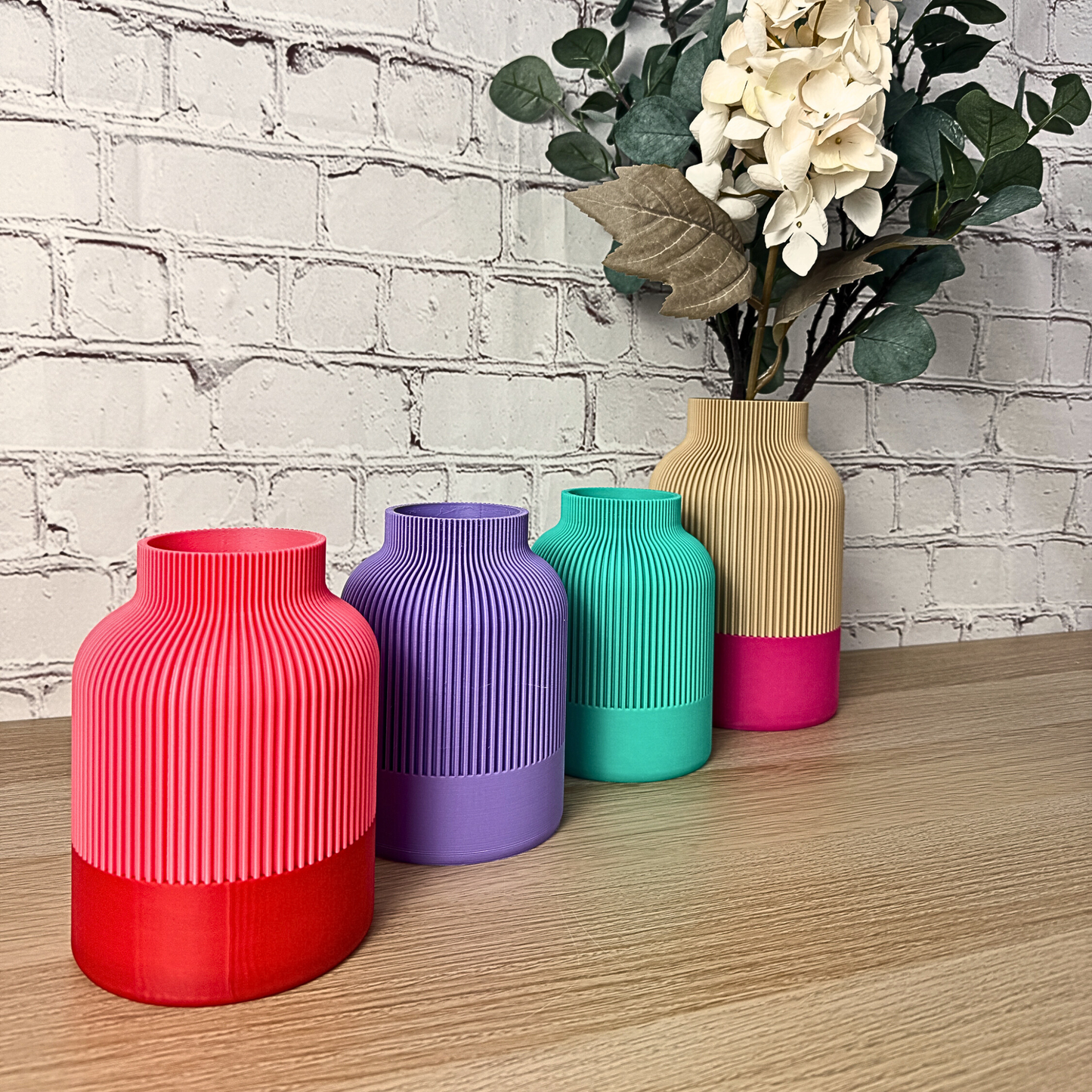 Moderne 3D Vase 12,5cm