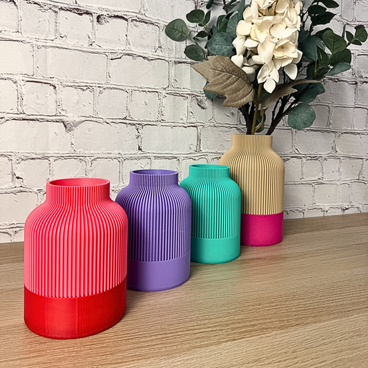 Moderne 3D Vase 16cm