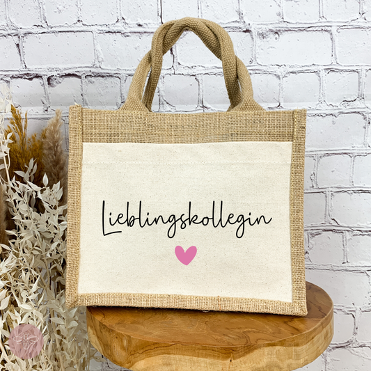 Jutetasche Lieblingskollegin