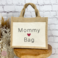 Jutetasche Mommy Bag