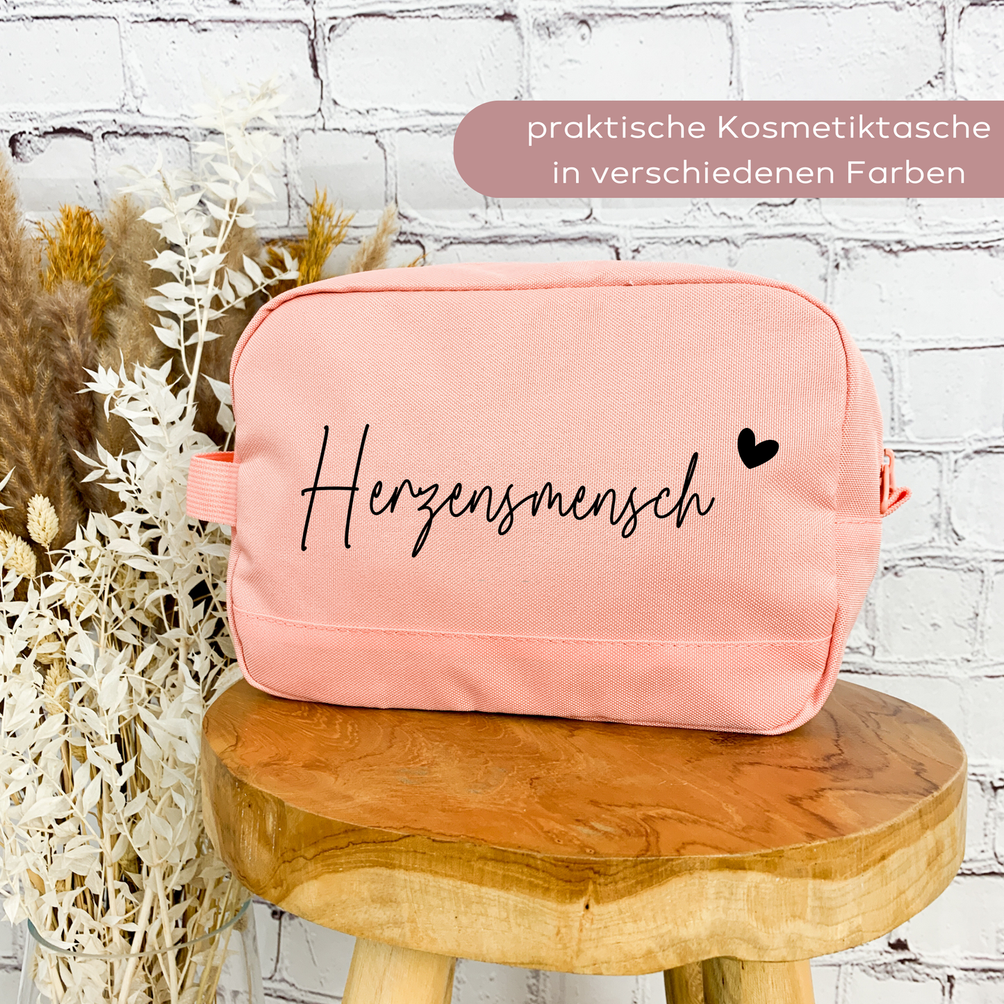 Kulturtasche Herzensmensch