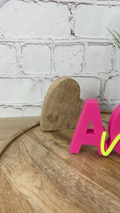 3D Schriftzug Ach nö - moderne Deko für dein Zuhause