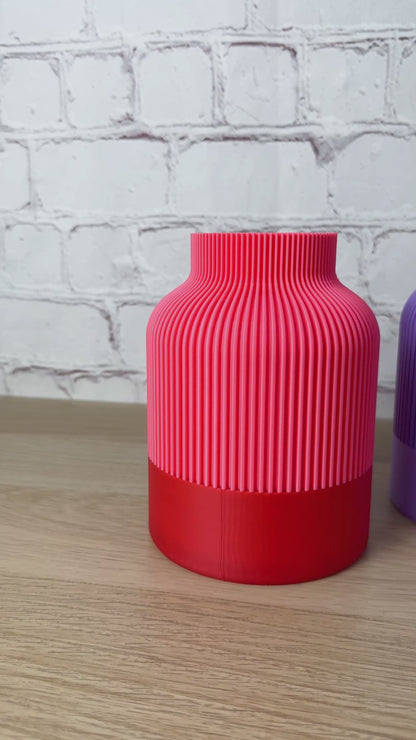 Moderne 3D Vase 12,5cm